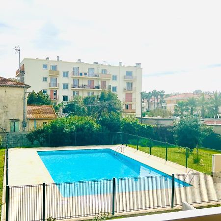 Les Palmiers - Appartement Avec Piscine Proche Plages - Wifi Et Clim Antibes Exteriér fotografie