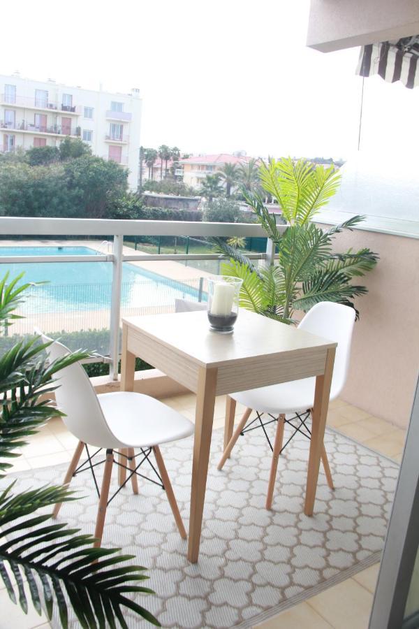 Les Palmiers - Appartement Avec Piscine Proche Plages - Wifi Et Clim Antibes Exteriér fotografie