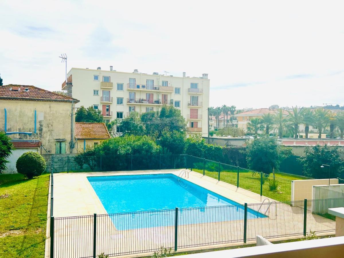 Les Palmiers - Appartement Avec Piscine Proche Plages - Wifi Et Clim Antibes Exteriér fotografie