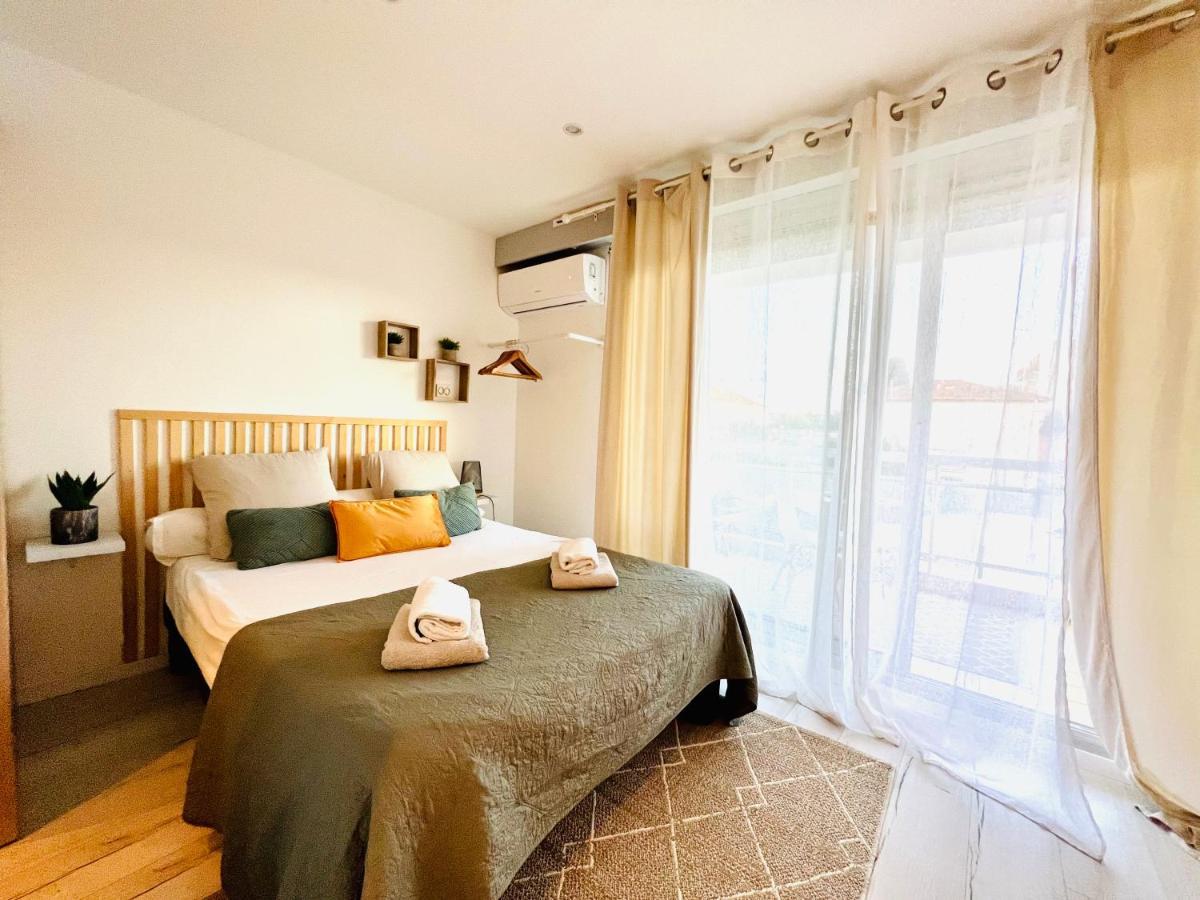 Les Palmiers - Appartement Avec Piscine Proche Plages - Wifi Et Clim Antibes Exteriér fotografie